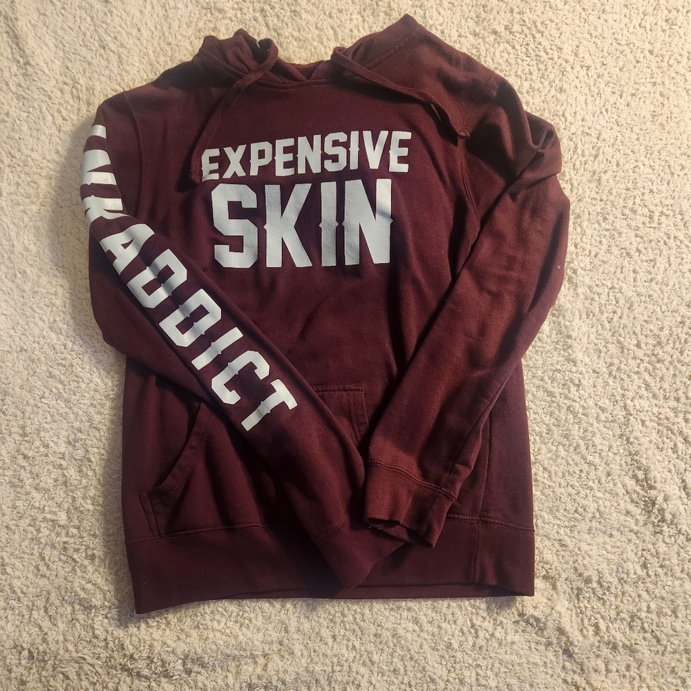 InkAddict Maroon Hoodie